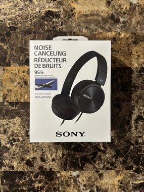 Sony MDR-ZX110NC Noise-Canceling Headphones